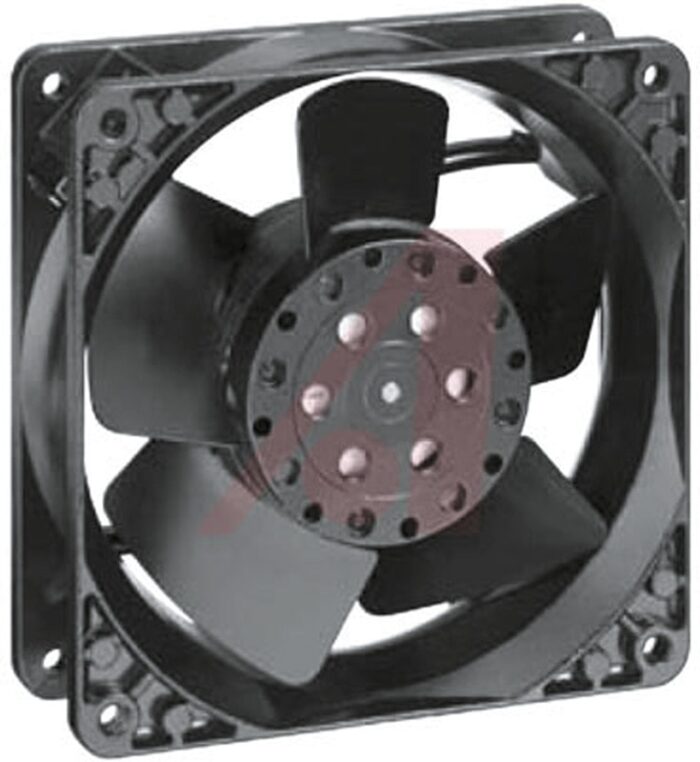 8006011439 4606X, Fan Tubeaxial 115VAC Square - 119mm L x 119mm H Ball 106.0 CFM (2.97m³/min) 2 Terminals Hirschmann — изображение 6