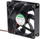 8008654013 EE92251B1-000U-A99, Fan Tubeaxial 12VDC Square - 92mm L x 92mm H Ball 51.5 CFM (1.44m³/min) 2 Wire Leads Hirschmann — изображение 5