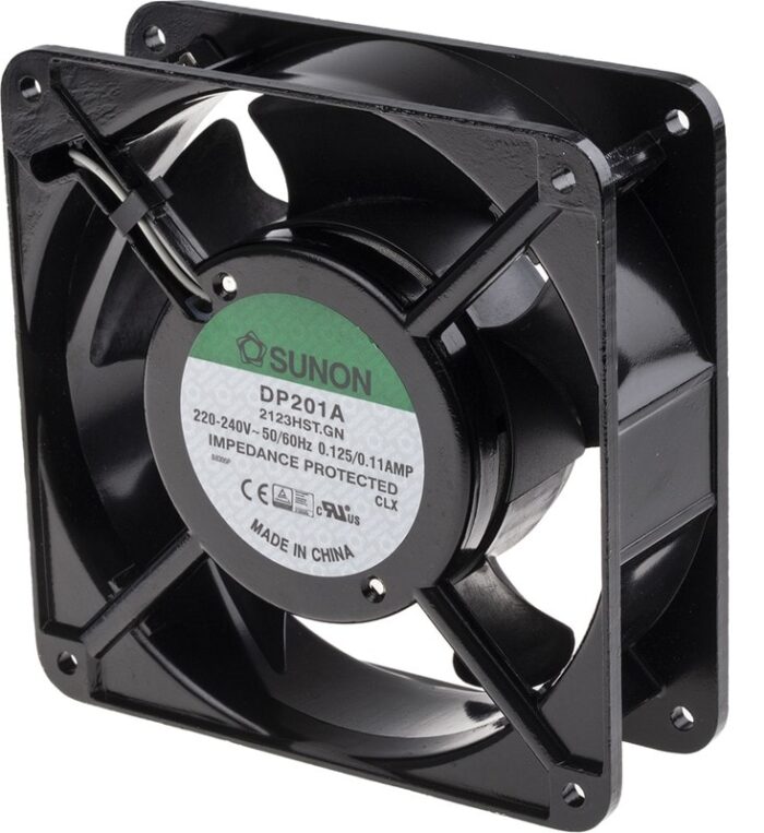 8056038257 Вентилятор Sunon DP201A 2123HST 220-240V 50/60Hz 0.125/0.11A 120X38 Клемма Hirschmann — изображение 7