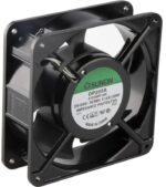 8008673954 DP200A-2123XBT.GN, Fan Tubeaxial 220 ~ 240VAC Square - 120mm L x 120mm H Ball 117.0 CFM (3.28m³/min) 2 Terminals Hirschmann — изображение 7