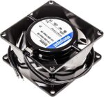8005782876 8500N, Fan Tubeaxial 115VAC Square - 80mm L x 80mm H Sintec 35.9 CFM (1.01m³/min) 2 Wire Leads Hirschmann — изображение 6