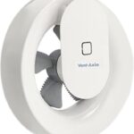 8002725764 Lo-Carbon Svara Svara Round Wall Mounted, Window Mounted Extractor Fan, 17 → 20dB(A), 3 Speed Hirschmann