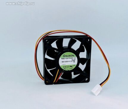 8040442816 Вентилятор Sunon PMD1207PKB1-A 12V 4.7W (0.39A) 70x20 3pin () Hirschmann