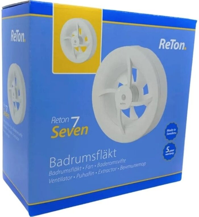 8022515419 Вентилятор вытяжной Seven White, d100мм, 7 режимов, Швеция 197510 Hirschmann — изображение 4