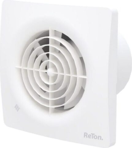 8022515429 Вентилятор вытяжной Solo-100 НТ с обратным клапаном, датчиком влажности и таймером, 2 скорости, Великобритания 197522 Hirschmann