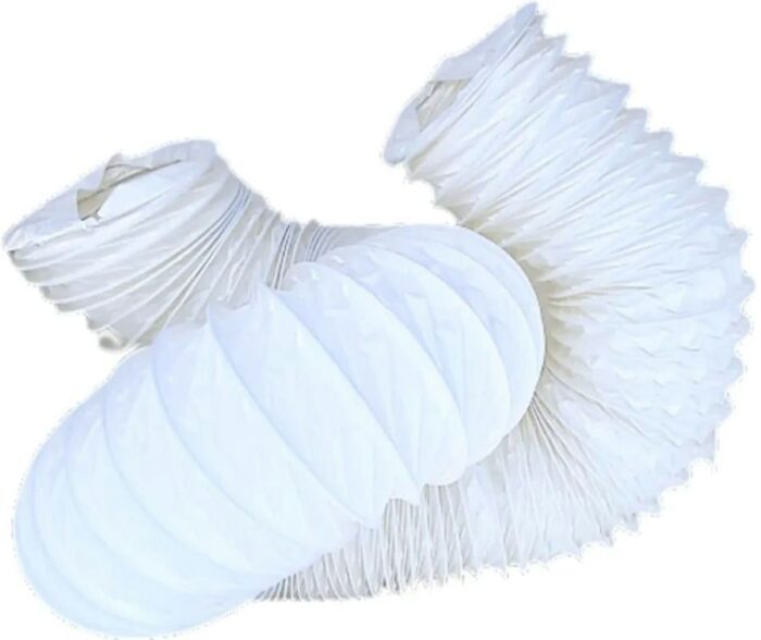 8022515554 Гибкий полимерный ПВХ воздуховод PVC White-160мм, 10м P160/10 Hirschmann — изображение 3