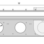 8022604302 24572-407, 3 Fan Surface Fan Tray, 0.5U Hirschmann