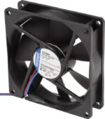 8006602244 3412NGHH, Fan Tubeaxial 12VDC Square - 92mm L x 92mm H Sintec 60.0 CFM (1.68m³/min) 2 Wire Leads Hirschmann — изображение 6