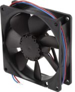 8006602244 3412NGHH, Fan Tubeaxial 12VDC Square - 92mm L x 92mm H Sintec 60.0 CFM (1.68m³/min) 2 Wire Leads Hirschmann — изображение 7