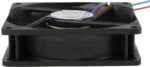 8006602244 3412NGHH, Fan Tubeaxial 12VDC Square - 92mm L x 92mm H Sintec 60.0 CFM (1.68m³/min) 2 Wire Leads Hirschmann — изображение 8