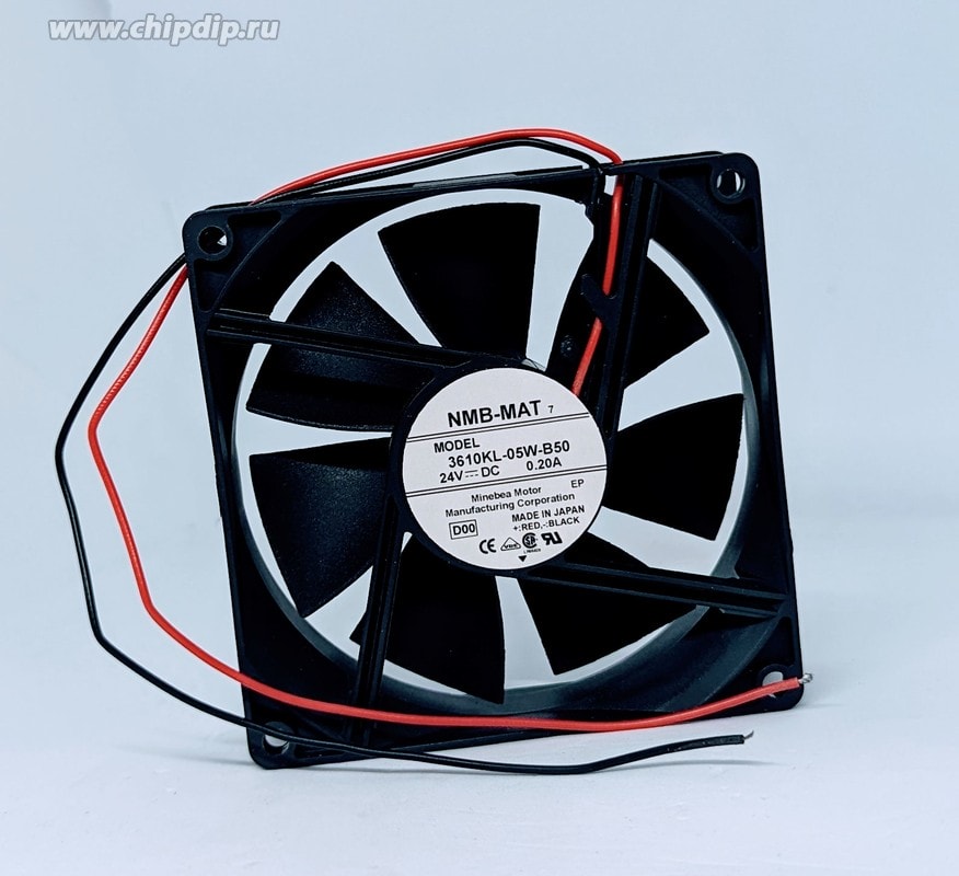 doc033320724 8035598443 Вентилятор NMB 3610KL-05W-B50 92x25 24V 0.2A () Hirschmann — изображение 1