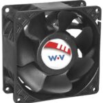 8003774126 DC0923812M2B-2T0, AXIAL FAN, 92MM, 12VDC, 109.2CFM, 58DBA Hirschmann