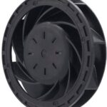 8007269919 9TD12P6G001, Blowers & Centrifugal Fans DC Centrifugal Fan, 70x20mm Round, Thin Profile, 12VDC, 39.9CFM, Tach/PWM Hirschmann