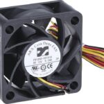 8002718719 FD1240-C0151D2AL, CeraDyna Series Axial Fan, 12 V dc, DC Operation, 21.6m³/h, 2.04W, 170mA Max, 40 x 40 x 20mm Hirschmann