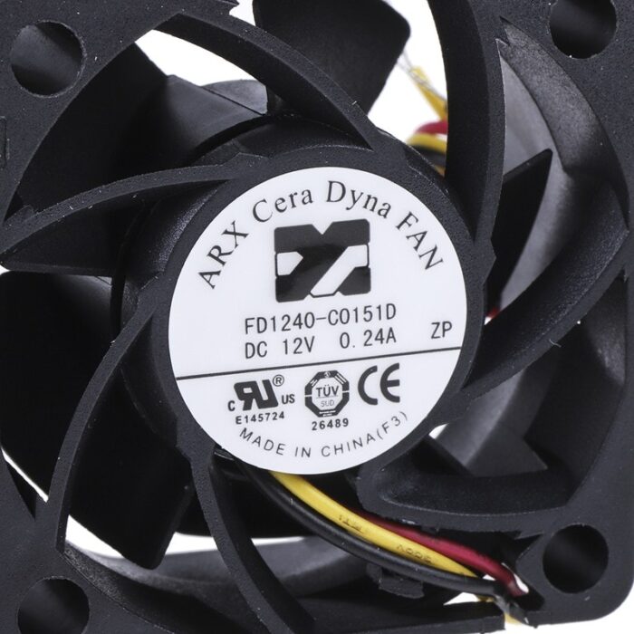 8002718719 FD1240-C0151D2AL, CeraDyna Series Axial Fan, 12 V dc, DC Operation, 21.6m³/h, 2.04W, 170mA Max, 40 x 40 x 20mm Hirschmann — изображение 5