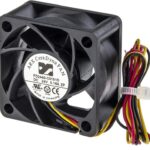 8002718720 FD2440-C0151D2AL, CeraDyna Series Axial Fan, 24 V dc, DC Operation, 21.6m³/h, 3.12W, 130mA Max, 40 x 40 x 20mm Hirschmann