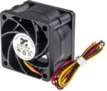 8002718722 FD2440-C0051M2AL, CeraDyna Series Axial Fan, 24 V dc, DC Operation, 28.3m³/h, 5.76W, 240mA Max, 40 x 40 x 28mm Hirschmann