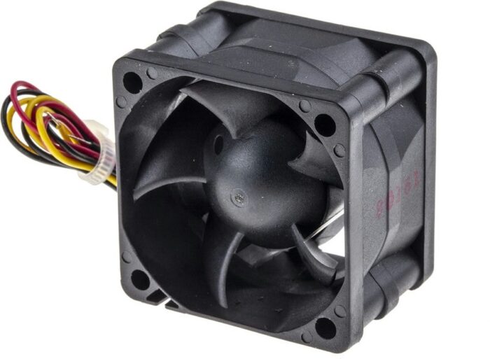 8002718722 FD2440-C0051M2AL, CeraDyna Series Axial Fan, 24 V dc, DC Operation, 28.3m³/h, 5.76W, 240mA Max, 40 x 40 x 28mm Hirschmann — изображение 3
