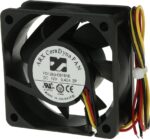8002718723 FD1260-C0151E2AL, CeraDyna Series Axial Fan, 12 V dc, DC Operation, 33.35m³/h, 2.76W, 230mA Max, 60 x 60 x 25mm Hirschmann