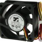 8002718723 FD1260-C0151E2AL, CeraDyna Series Axial Fan, 12 V dc, DC Operation, 33.35m³/h, 2.76W, 230mA Max, 60 x 60 x 25mm Hirschmann