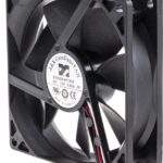 8002718725 FD1290-A1151E2AL, CeraDyna Series Axial Fan, 12 V dc, DC Operation, 108.2m³/h, 4.32W, 360mA Max, 92 x 92 x 25mm Hirschmann