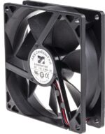 8002718725 FD1290-A1151E2AL, CeraDyna Series Axial Fan, 12 V dc, DC Operation, 108.2m³/h, 4.32W, 360mA Max, 92 x 92 x 25mm Hirschmann