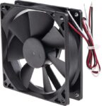8002718725 FD1290-A1151E2AL, CeraDyna Series Axial Fan, 12 V dc, DC Operation, 108.2m³/h, 4.32W, 360mA Max, 92 x 92 x 25mm Hirschmann — изображение 3