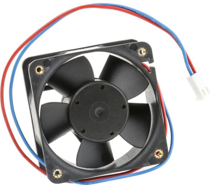 8002720031 612NGME-RS0, 600 N Series Axial Fan, 12 V dc, DC Operation, 35m³/h, 1.2W, 60 x 60 x 25mm Hirschmann — изображение 3
