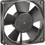 8005796338 4312GL, Fan Tubeaxial 12VDC Square - 119mm L x 119mm H Sintec 56.0 CFM (1.57m³/min) 2 Wire Leads Hirschmann