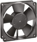 8005796338 4312GL, Fan Tubeaxial 12VDC Square - 119mm L x 119mm H Sintec 56.0 CFM (1.57m³/min) 2 Wire Leads Hirschmann