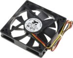 8002720980 FD2480-A1051C2AL, CeraDyna Series Axial Fan, 24 V dc, DC Operation, 61m³/h, 3.84W, 160mA Max, 80 x 80 x 15mm Hirschmann