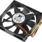 8002720980 FD2480-A1051C2AL, CeraDyna Series Axial Fan, 24 V dc, DC Operation, 61m³/h, 3.84W, 160mA Max, 80 x 80 x 15mm Hirschmann