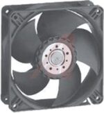 8020835623 4412/12M, DC Fan Axial Ball Bearing 12V 7V to 14V 108.3CFM 43dB 119 X 119 X 38mm Tachometer Hirschmann