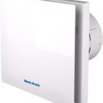 8002724480 VASF100 B VASF100 Rectangular Wall Mounted Extractor Fan, Ventilation, 26dB(A), Backdraught Shutters, High Hirschmann