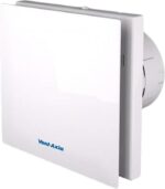 8002724480 VASF100 B VASF100 Rectangular Wall Mounted Extractor Fan, Ventilation, 26dB(A), Backdraught Shutters, High Hirschmann