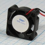 8009976922 Вентилятор 25x25x10, напряжение 5В, ток 0.16А, выводы 2L, подшипник скольжения, RQD2510MS Hirschmann