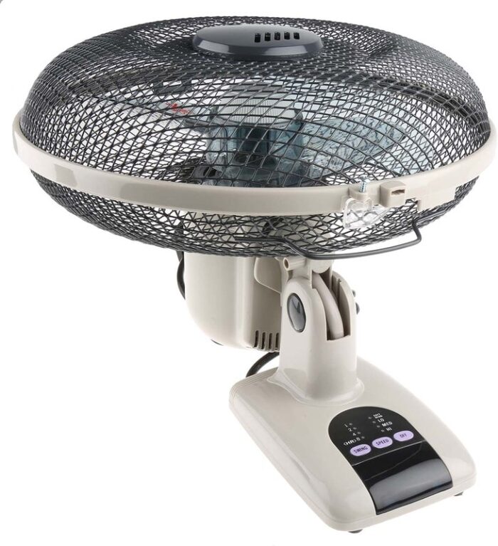 8002724491 12" Wall Fan, Wall Fan 300mm blade diameter 3 speed with plug: Type G - British 3-pin Hirschmann — изображение 5
