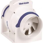 8002724827 ACM150T ACM Orbound In Line Extractor Fan, 522m³/h, 35dB(A), Aesthetically Case Style with Wipe Clean Polymer Hirschmann