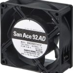 8002725657 9AD0901H121, San Ace 9AD Series Axial Fan, 100 → 240 V ac, AC Operation, 90m³/h, 4.5W, 80mA Max, 92 x 92 x 38mm Hirschmann