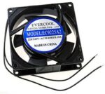 8008959851 EC9225A2HBL, (92*92*25 220V), Вентилятор 220В AC, 2500об/мин., 92х92х25мм, 64.22м3/час, 35дБ, подшипник качения, тип вывода - провод Hirschmann — изображение 4