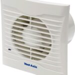 8002853978 Silhouette 100T Silhouette Rectangular Ceiling Mounted, Panel Mounted, Wall Mounted Extractor Fan, 75m³/h Hirschmann