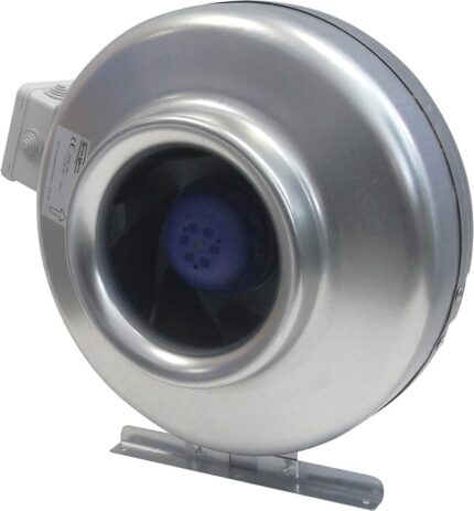 8002724485 SDX315 Euro Round In Line Duct Fan, 983m³/h, 2 Year Warranty, IP54 Terminal Box, Metal Impellers, Duct Size Hirschmann