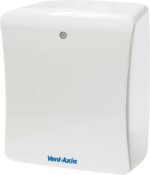 8002724488 Solo Plus P Solo Plus Rectangular Wall Mounted Extractor Fan, 11.5dB(A), Adjustable Humidity Sensor Hirschmann
