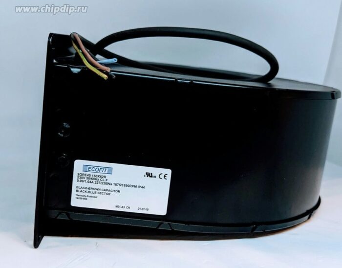 8023376248 Вентилятор ECOFIT 2GRE45 160x62R L36-A6 центробежный 220V () Hirschmann — изображение 2