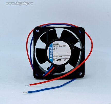 8020816171 Вентилятор Ebmpapst 634HHU 24V DC 0.14A 3.2W 60x25 2pin Hirschmann