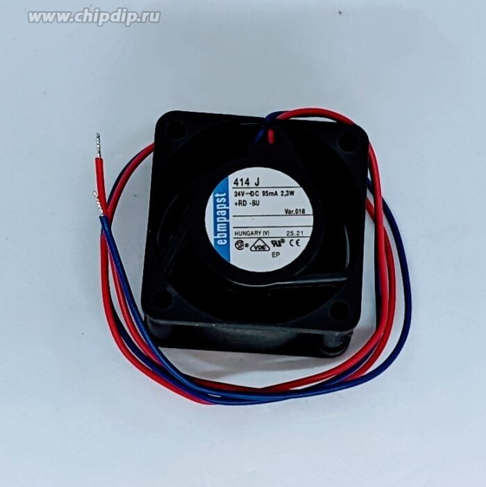 8009482428 414J, 400 Series Axial Fan, 24 V dc, DC Operation, 19m³/h, 2.3W, 100mA Max, IP20, 40 x 40 x 25mm Hirschmann — изображение 9