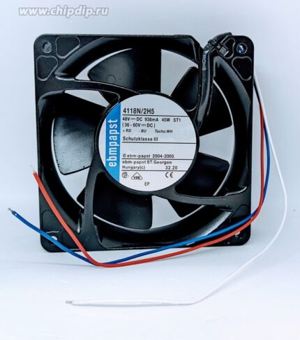 8012784129 Вентилятор Ebmpapst 4118N/2H5 48v 0.94A 45W 120x38 Hirschmann