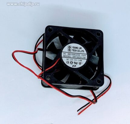 8035597566 Вентилятор DFC602012M YUONG LIN 60x20 12v 1.4w () Hirschmann