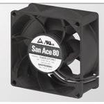 8005415447 9GA0812P1G611, DC Fans Axial Fan, 80x80x38mm, 12VDC, Low Power, Ribless, Tach/PWM Closed Loop Hirschmann