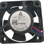 8034021644 ASB0312MA-DR00, Fan Tubeaxial 12VDC Square - 30mm L x 30mm H Sleeve 3.7 CFM (0.104m³/min) 3 Wire Leads Hirschmann